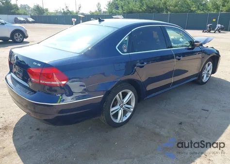 2015 Volkswagen Passat Se from USA, damaged, VIN 1VWBV7A37FC030080